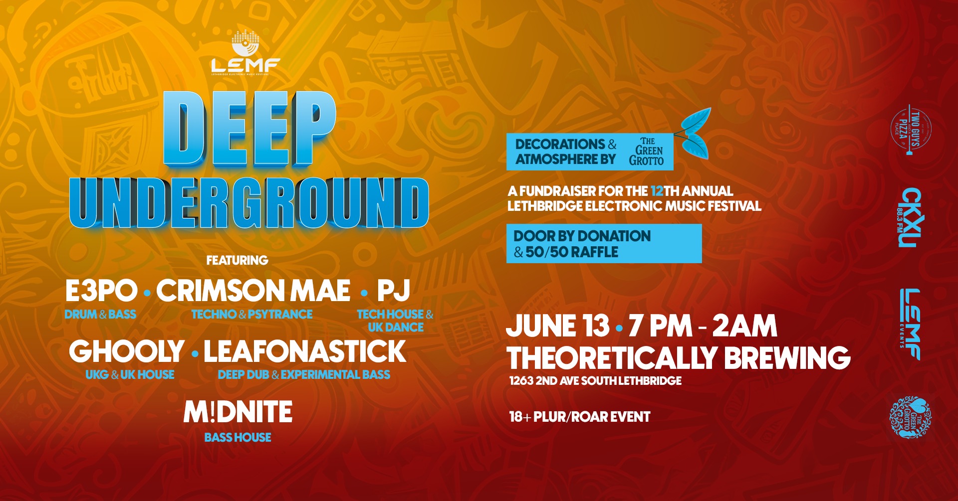 Deep Underground Lemf Fundraiser